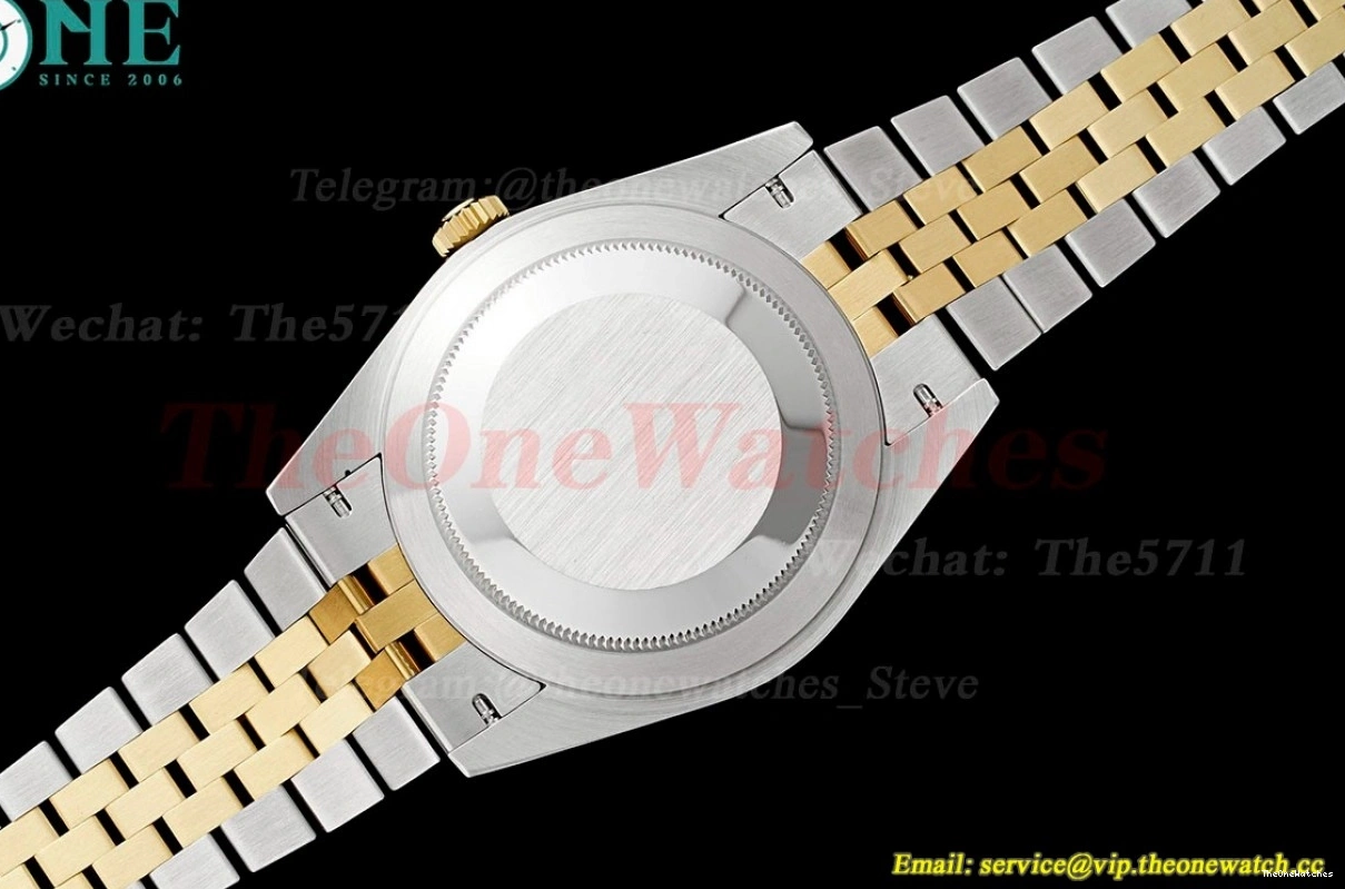 Datejust GMF Black 41mm SS Stk 126333 VR3235 YG 0219